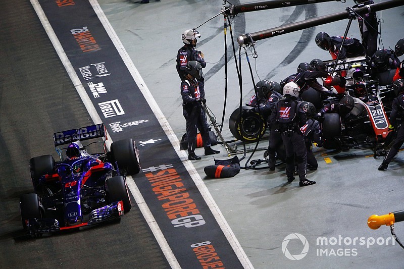 トロロッソ・ホンダ、楽観視していたシンガポールで、入賞に届かず