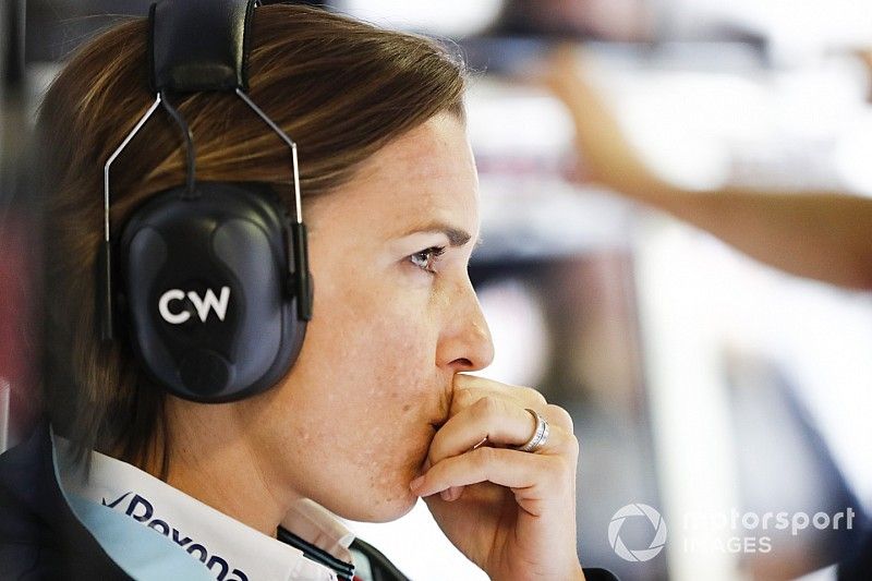 Claire Williams, Deputy Team Principal, Williams Martini Racing