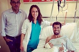 Simone Corsi operato alla mano destra dopo l'incidente in Austria. Tornerà a correre già a Silverstone