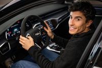 Marc y Alex M&aacute;rquez, imagen de marca de la filial espa&ntilde;ola de Audi