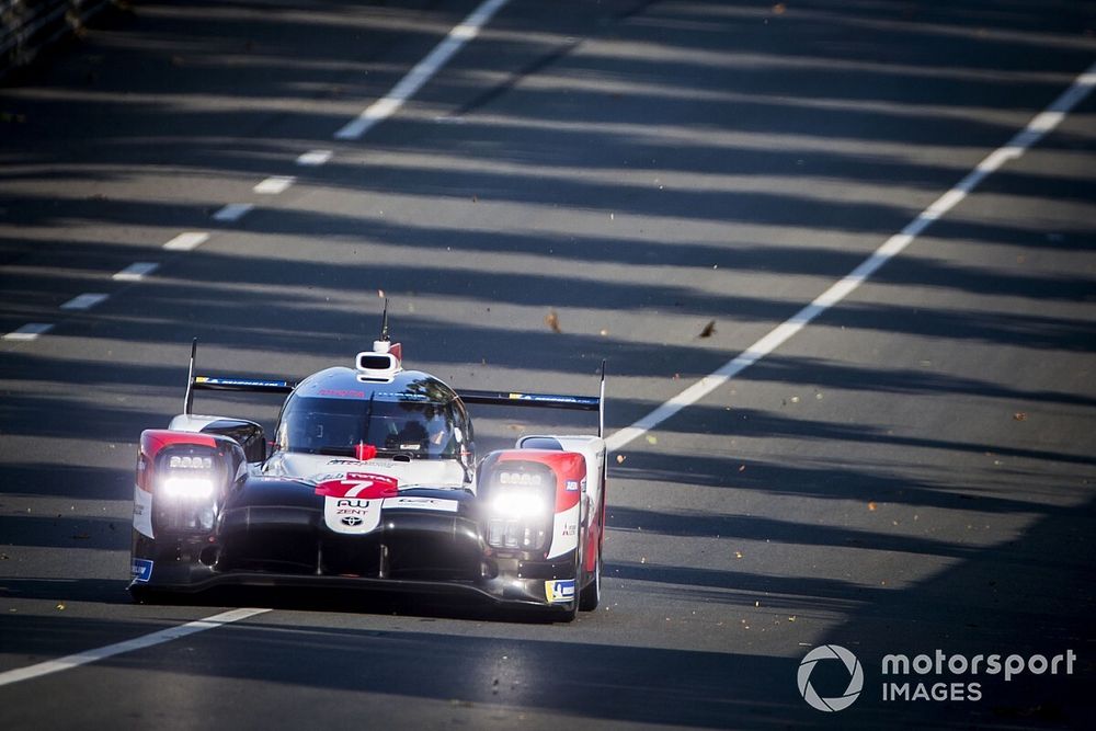 #7 Toyota Gazoo Racing Toyota TS050: Mike Conway, Kamui Kobayashi, Jose Maria Lopez