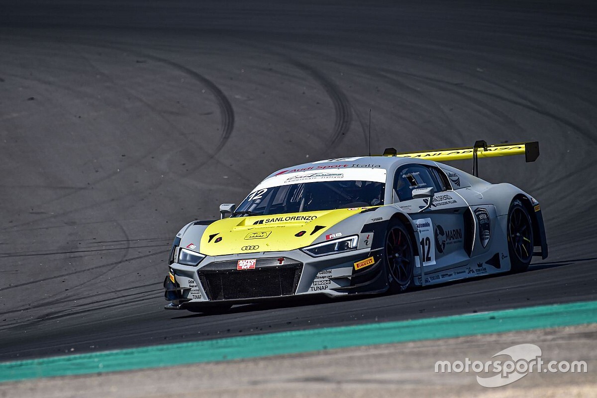 GT Italiano, Vallelunga, Libere 2: Audi si conferma in vetta