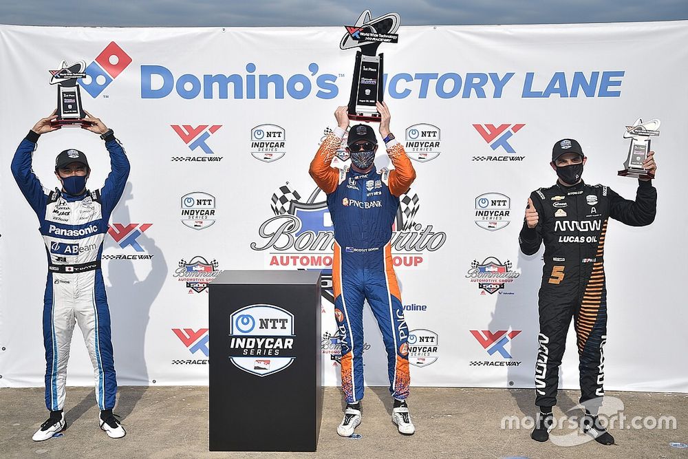 Dixon gana la primera carrera en Gateway y O'Ward con podio