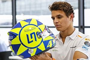 ノリス、MotoGP引退のロッシに心からのメッセージ「僕をレースの世界に引き込んでくれた」と感謝