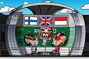 Video: El GP de británico 2019 de F1, por MiniDrivers