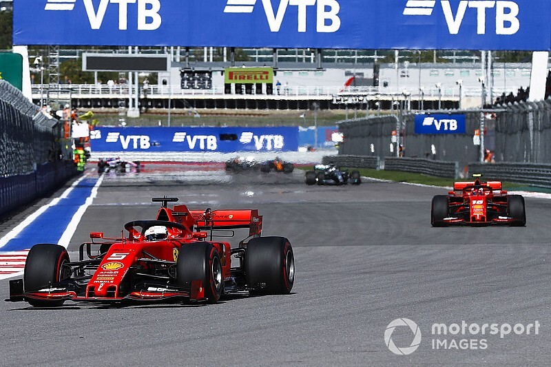 Vettel a Leclerc: "Estaba todo hablado, quizás me perdí algo"