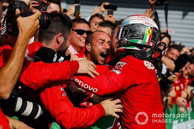 Winnaar Charles Leclerc, Ferrari 