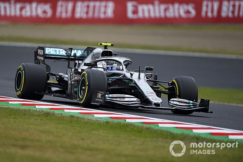 Bottas begint weekend in Japan met snelste tijd, Verstappen P5