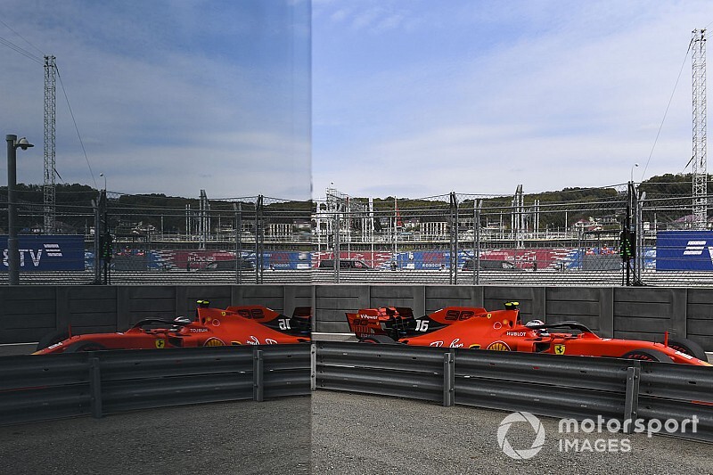Fotogallery F1: le libere del venerdì del GP di Russia