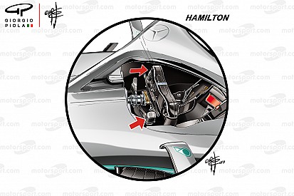 Hamilton e Bottas têm sistemas de largada diferentes na Mercedes