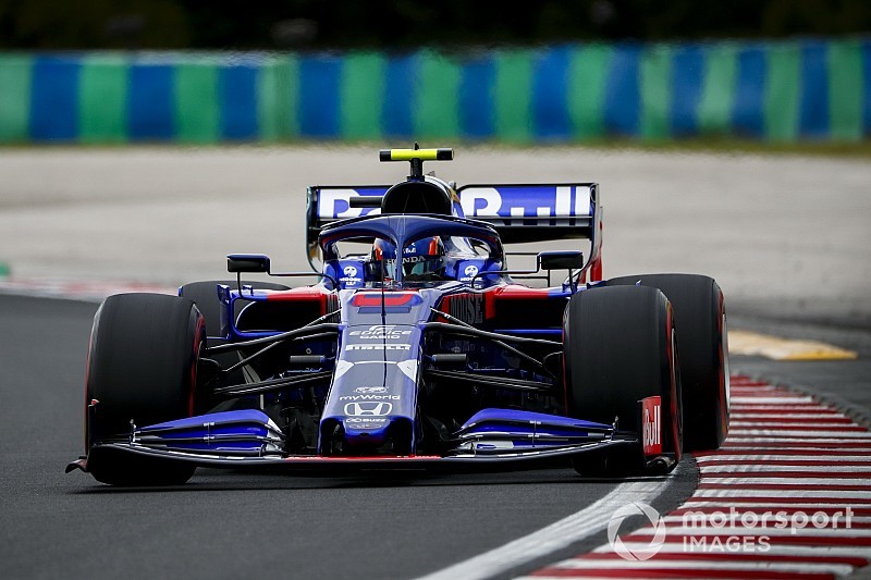 Albon blames "silly error" for practice crash