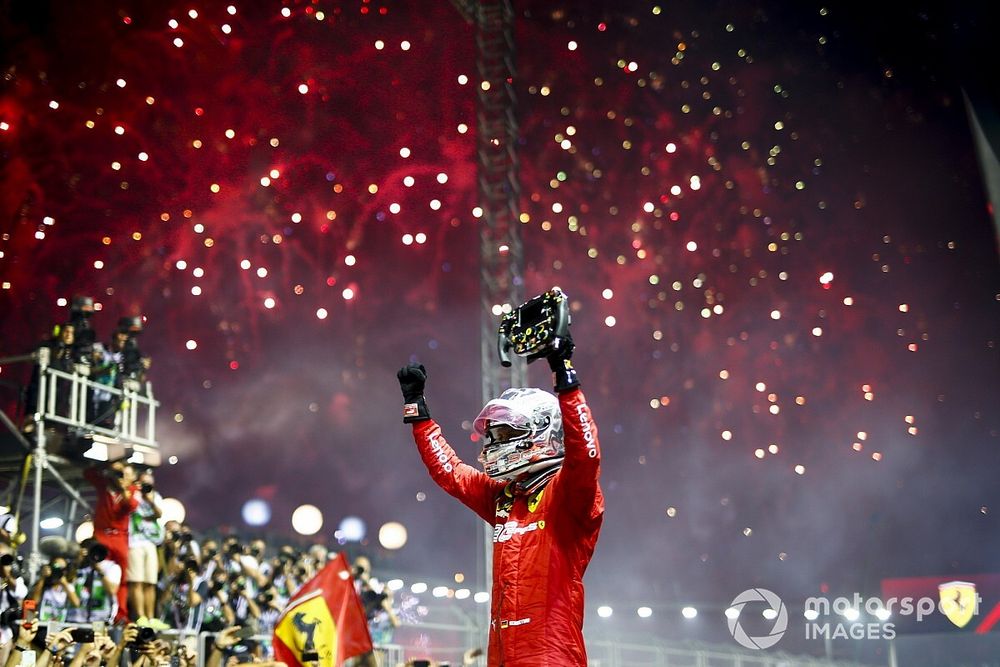 Vettel: "Ganar aquí fue una sorpresa para nosotros"
