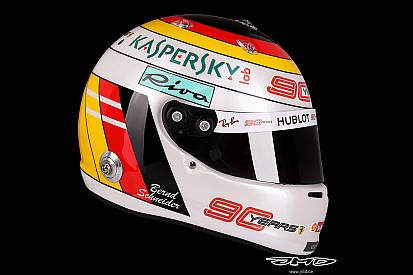 GALERIA: Vettel e Hulkenberg terão pinturas especiais no capacete para o GP da Alemanha