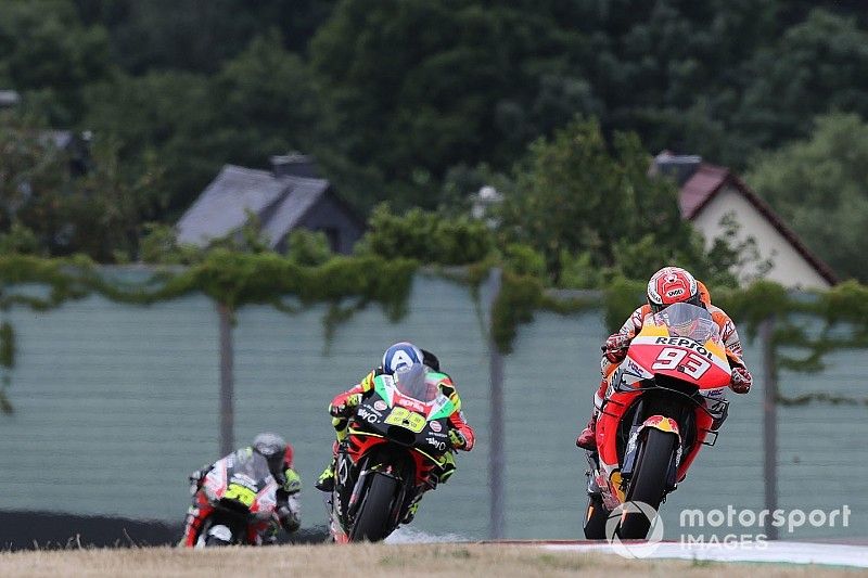 Márquez cierra el viernes con lo mejor en Alemania