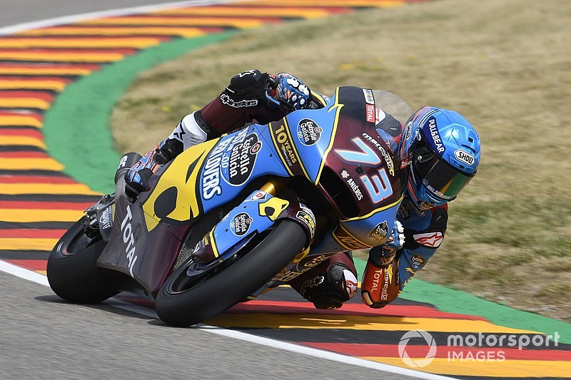 Moto2, Sachsenring: Alex Marquez cala il poker e torna leader
