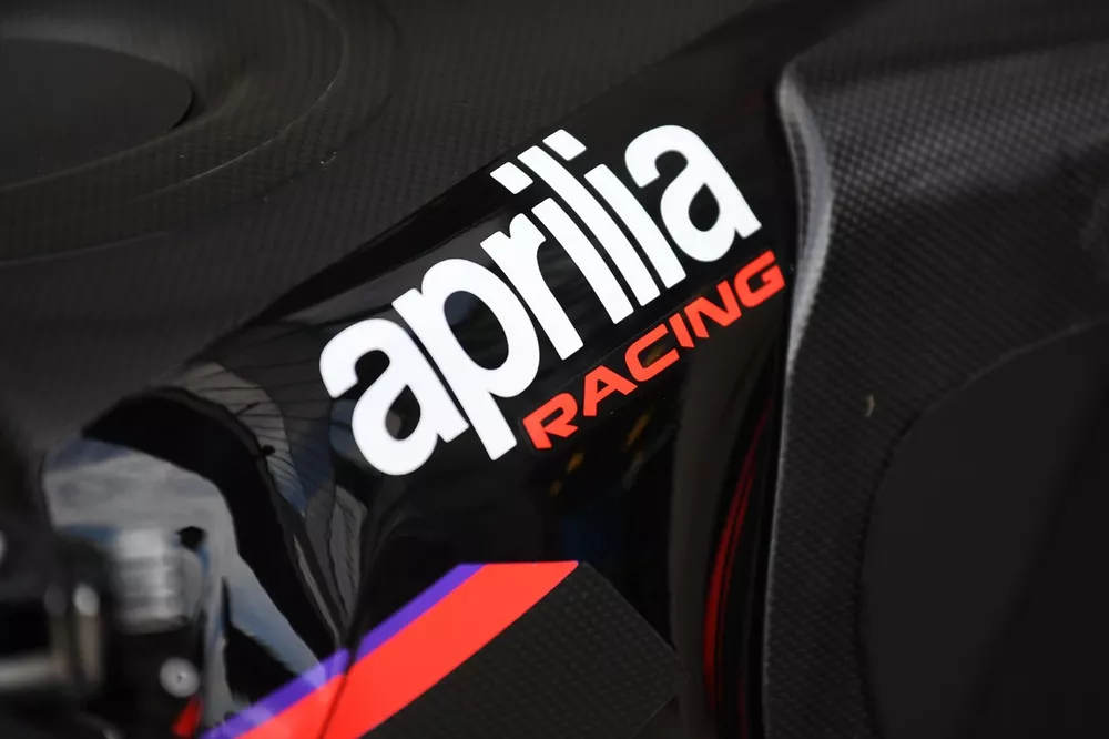 Gros plan sur l'Aprilia