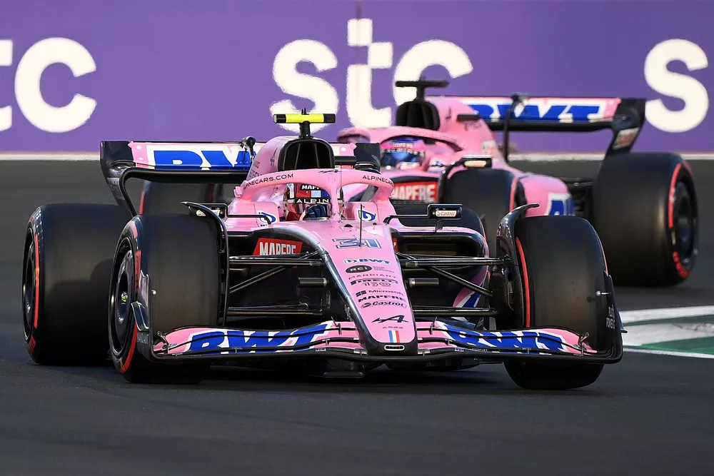 Esteban Ocon, Alpine A522, Fernando Alonso, Alpine A522