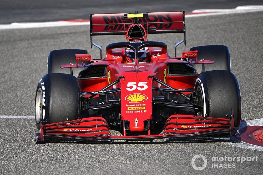 Carlos Sainz Jr., Ferrari SF21 