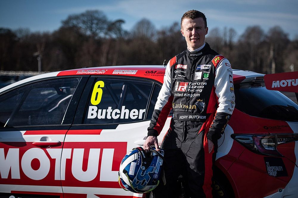 Butcher confident after first Toyota BTCC test