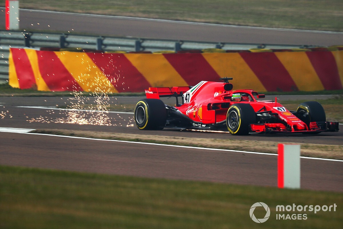 Schumacher se acerca a Sainz y Leclerc; Ilott cierra el test de Ferrari en Fiorano