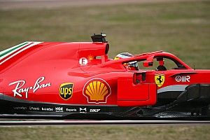 Sainz prueba el Ferrari con los Pirelli de 18 pulgadas en Jerez