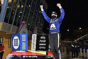 William Byron comes from the back to win at Homestead