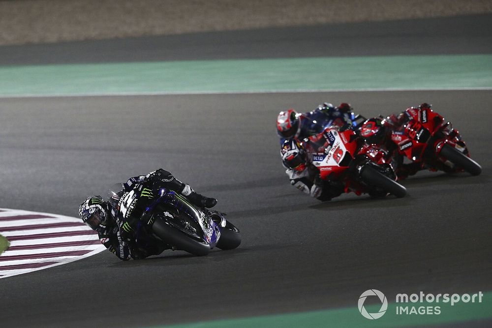 Fotos: alegrías y decepciones en la carrera de MotoGP en Qatar