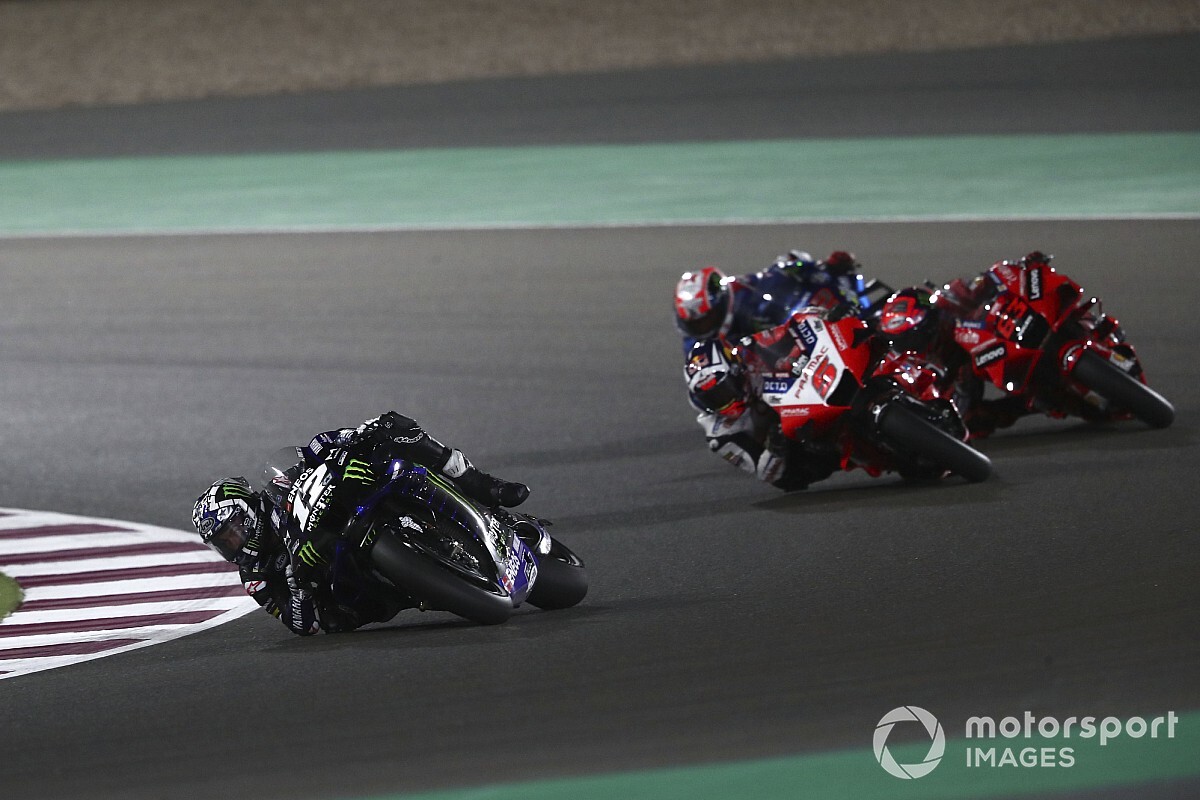 Fotos: alegrías y decepciones en la carrera de MotoGP en Qatar