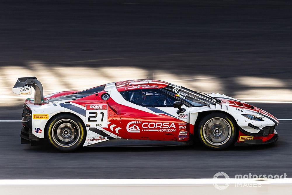 #21 Conquest Racing, Ferrari 296 GT3: Manny Franco, Alessandro Balzan, Lilou Wadoux