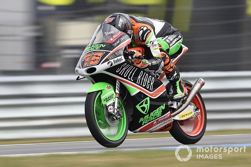 Макар Юрченко стал 7-м в квалификации Moto3 в Брно. Это его лучший результат в карьере