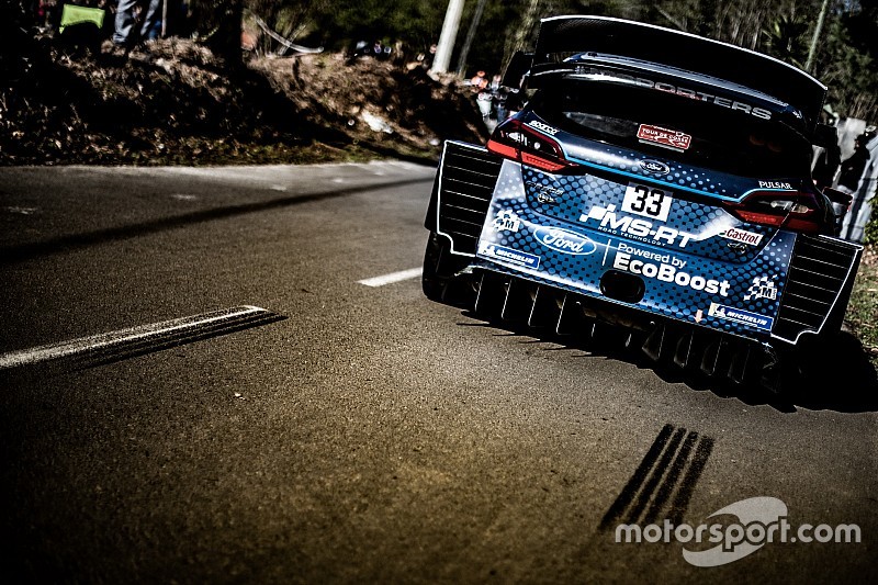 Meeke blokował Evansa