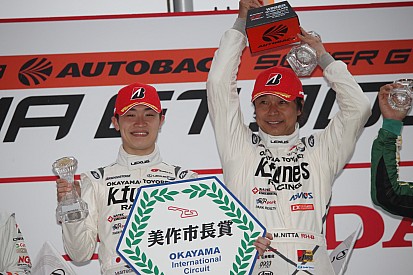 K-tunes RC F GT3の新田守男、開幕戦勝利を飾るも「今回のレースはかなり危険な状況だった」