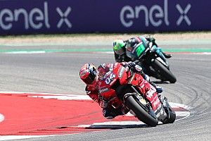 Dovizioso: “La caída de Márquez demuestra que no siempre lo tiene todo bajo control”