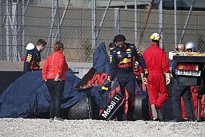 Gasly quedó un poco "sacudido" por su choque en Barcelona