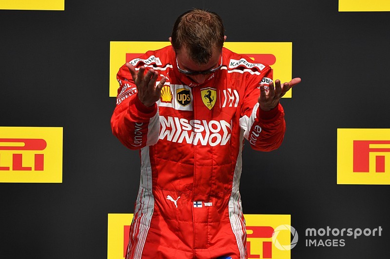 Raikkonen: "Gracias, Ferrari, ha sido una bonita experiencia"