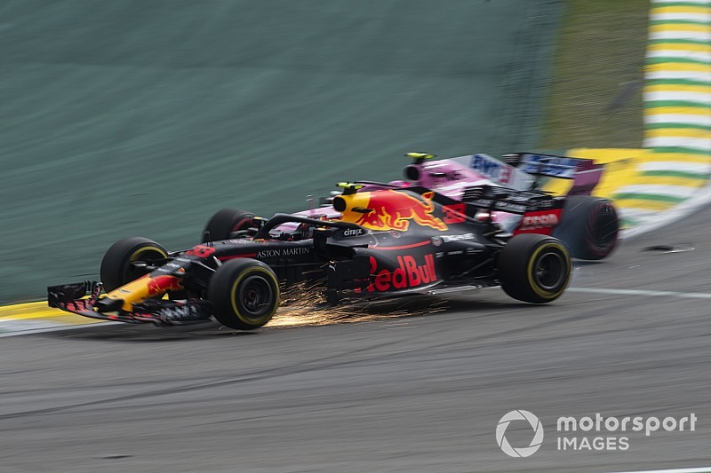 GALERI: Tabrakan dan pertengkaran Verstappen-Ocon di GP Brasil