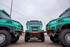 Dakar 2019: gli Iveco del team De Rooy con cambio automatico e più freno motore FPT