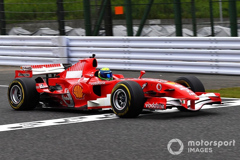 Massa retorna à Ferrari de 2006 em evento especial em Suzuka