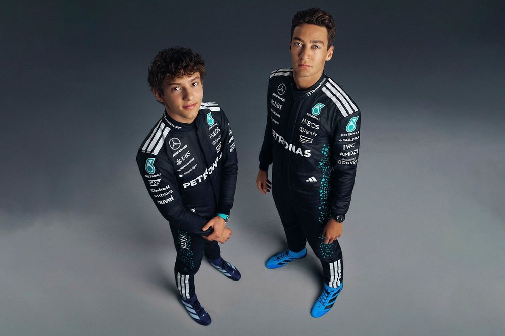 Andrea Kimi Antonelli, George Russell, Mercedes
