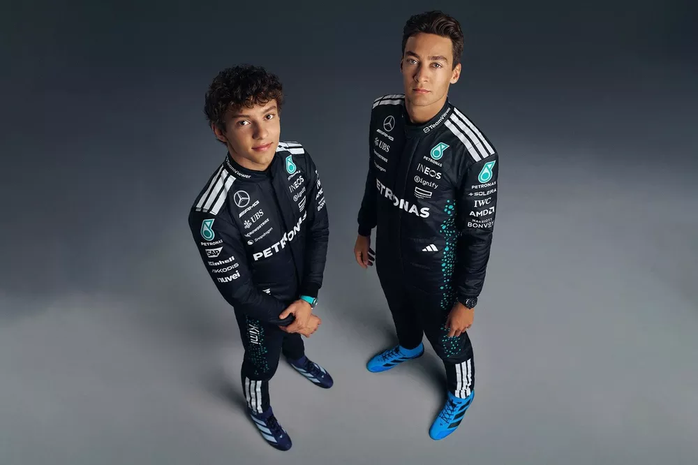 Andrea Kimi Antonelli, George Russell, Mercedes