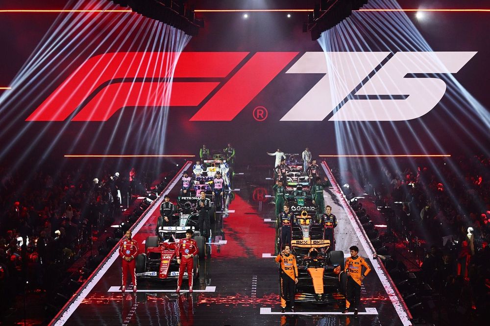 Cars and drivers line-up