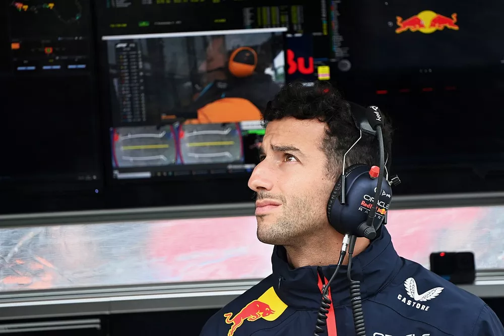 Daniel Ricciardo, Red Bull Racing piloto reserva 