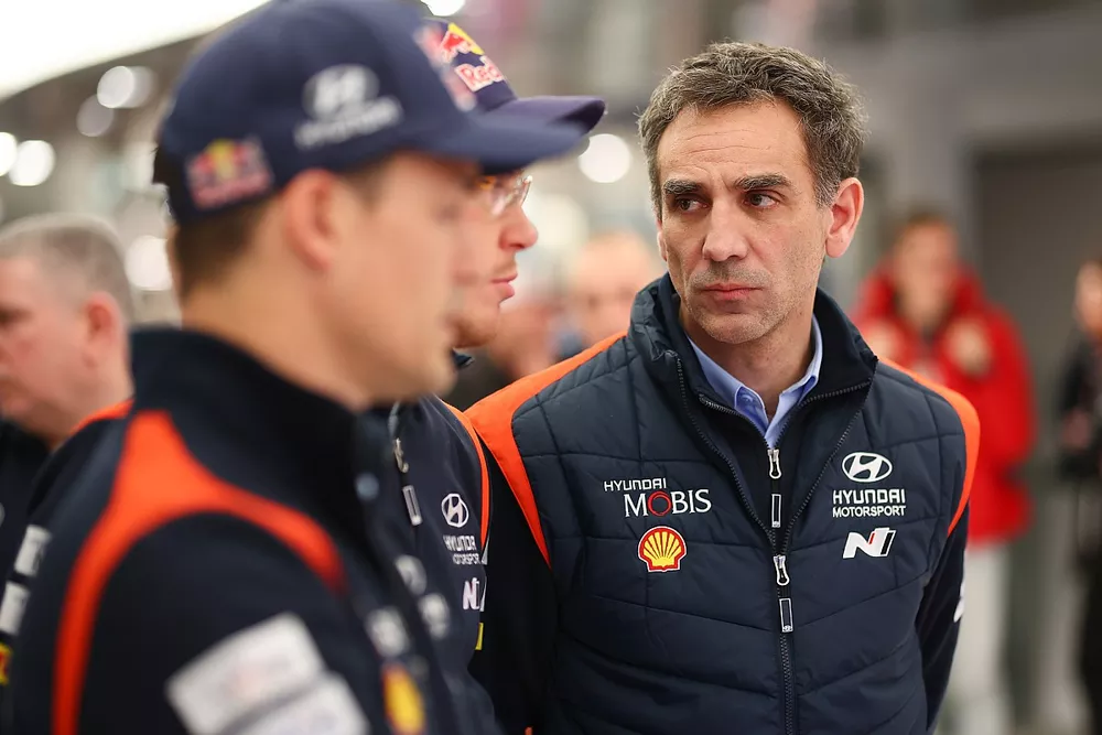 Cyril Abiteboul, Team principal Hyundai World Rally Team