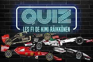 Quiz - Toutes les F1 de Kimi Räikkönen