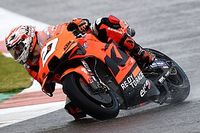 Valencia MotoGP: KTM's Lecuona tops wet first practice