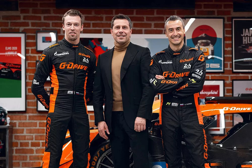 Daniil Kvyat, Alexander Krylov, Roman Rusinov, G-Drive