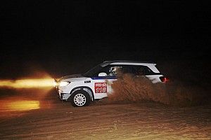 Rallying under the stars - night stages in Desert Storm