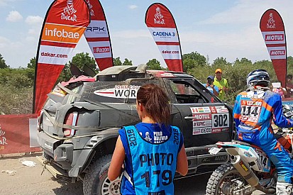 Roma, Dakar'da geçirdiği kazada baş ve boyun yaralanması geçirdi