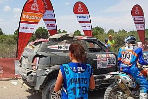 Roma cedera kepala dan leher dalam kecelakaan Dakar