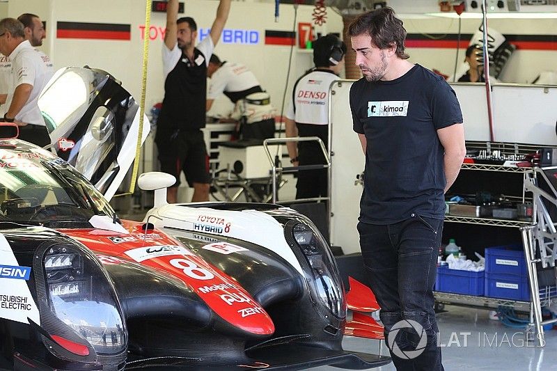 #8 Toyota Gazoo Racing Toyota TS050-Hybrid: Fernando Alonso